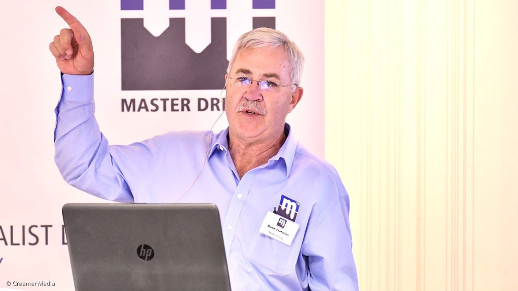 Master Drilling CEO Danie Pretorius.