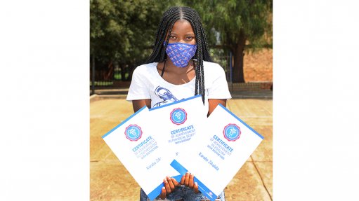 Engen Maths and Science School learner, Karabo Zikalala is studying Biomedical Engineering at Wits University this year