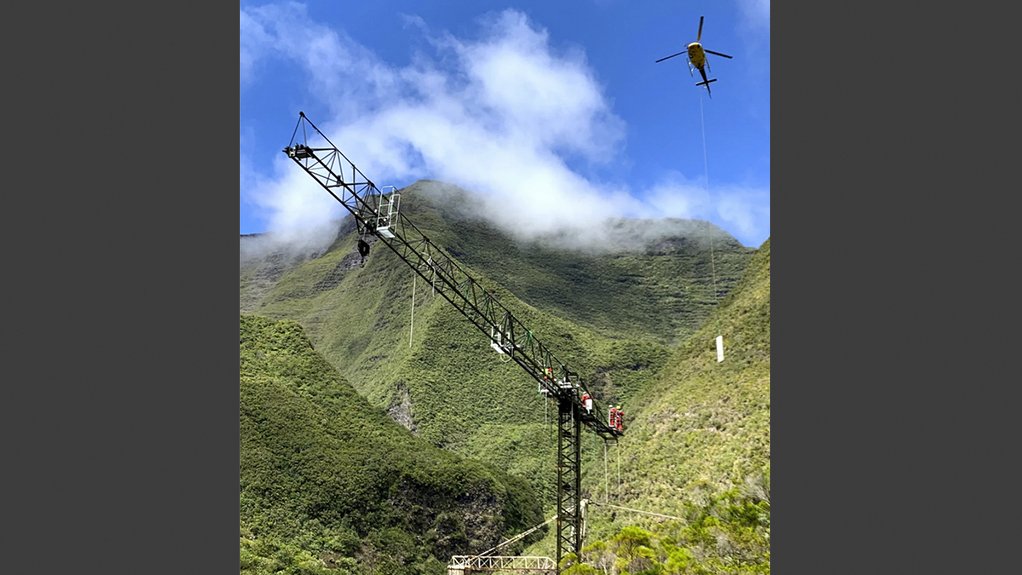 Mission (im)possible: how a Potain crane landed in one of the most remote jobsites on earth