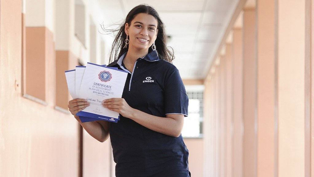 Bright spark aces matric thanks to Engen’s supplementary classes  