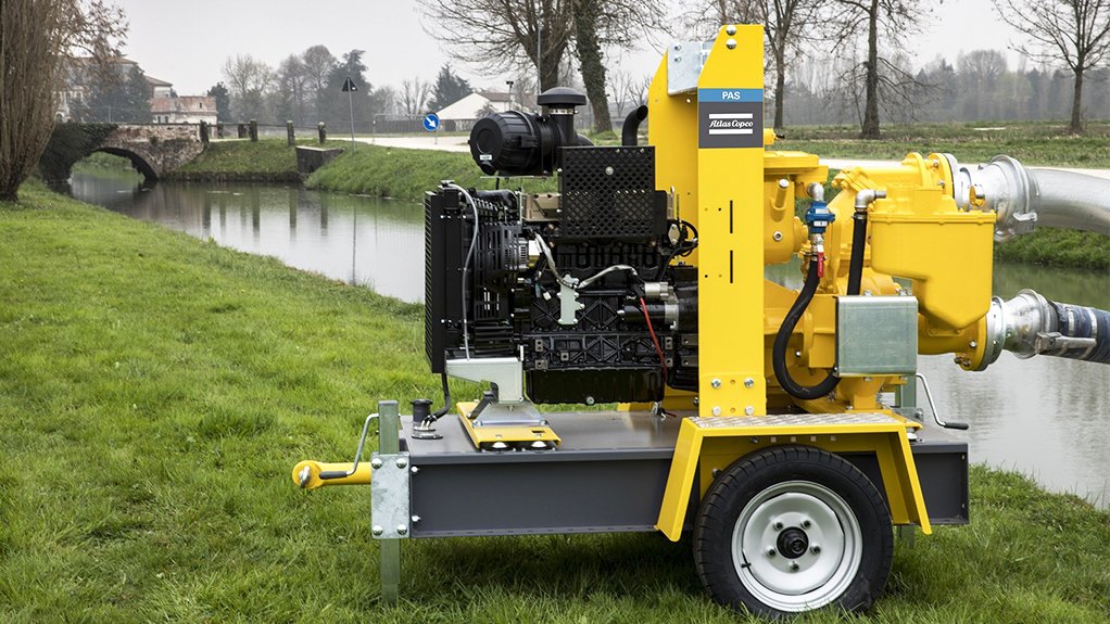 Atlas Copco’s PAS pump boasts dry prime capabilities enabling users to start pumping immediately