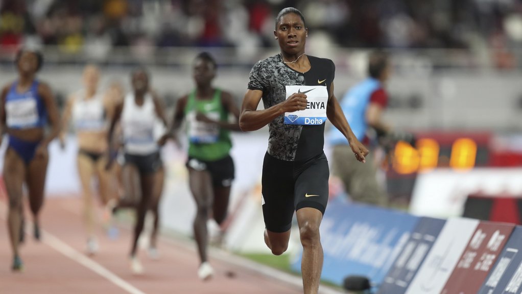 South African Olympic gold medalist Caster Semenya