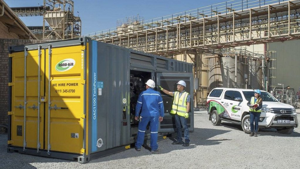 TWINPOWER GENERATOR The TwinPower 1 000 kVA generator is a containerised 2 x 500 kVA generator unit 
