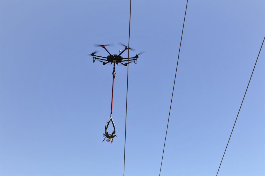 EWT, Eskom use drones to deploy bird flight diverters