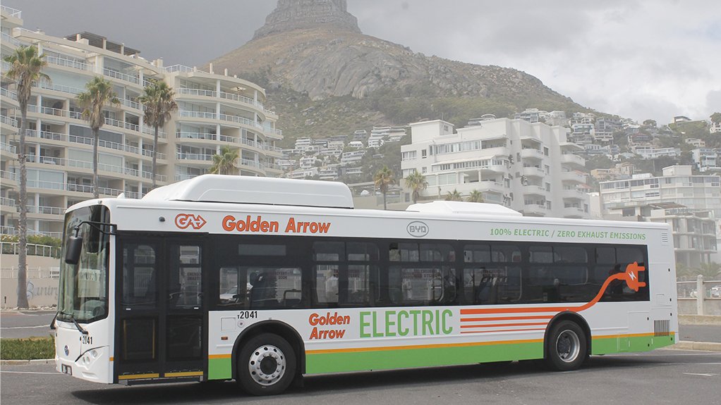 Golden Arrow rolls out electric bus pilot study