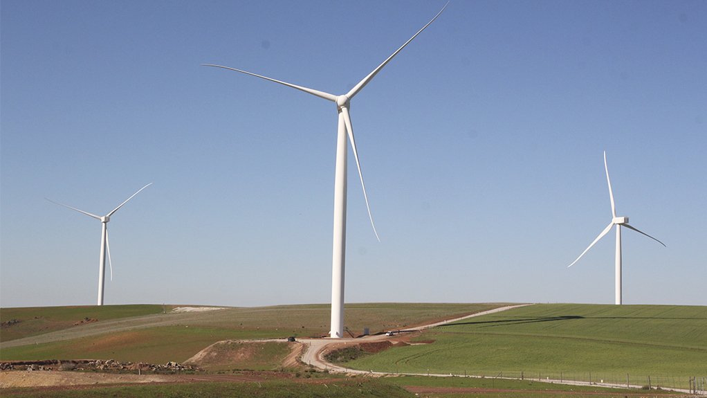 The Klipheuwel Wind Farm in the Western Cape