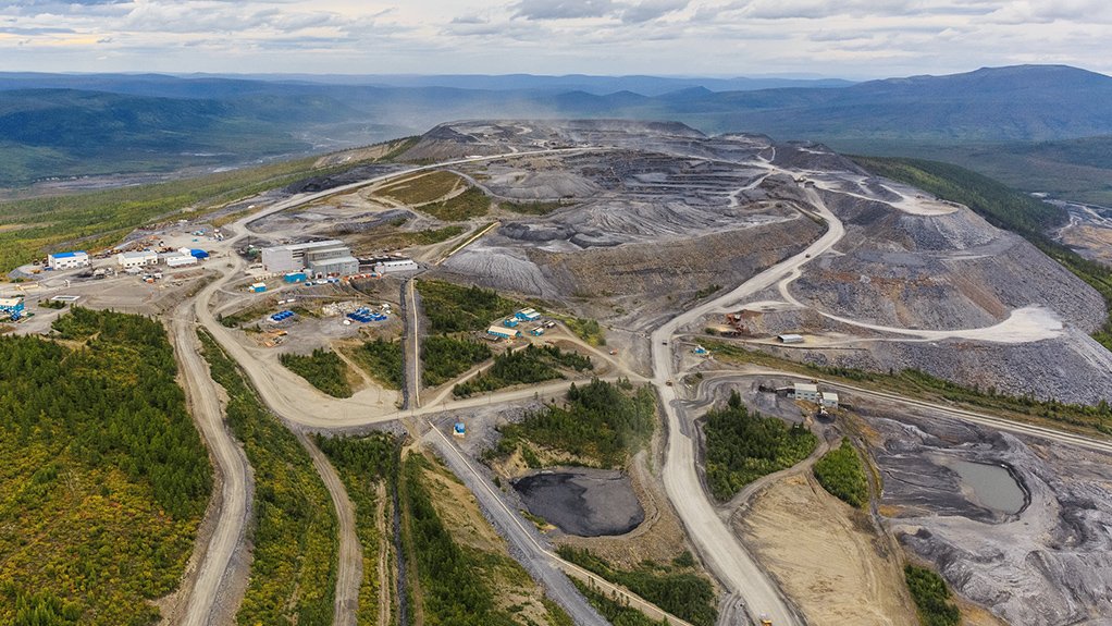 Vysochaishy mine, Russia