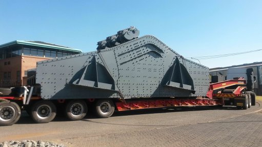 A Kwatani scalper screen being transported for use in the iron ore sector