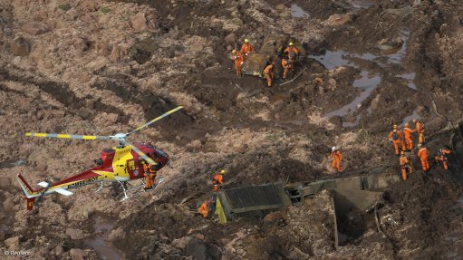 The scene post the catastrophic tailings dam collapse at Vale’s Córrego de Feijão mine, in Brumadinho, Brazil