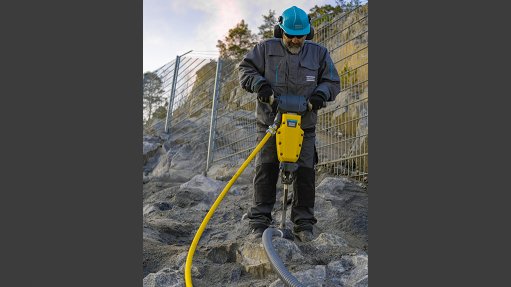 A surface rock drill from Atlas Copco 