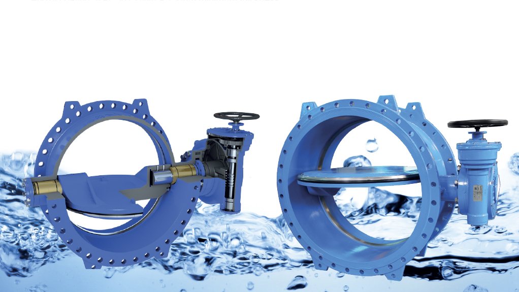 The TECWAT double-eccentric, flanged butterfly valve with dry shaft from TECOFI