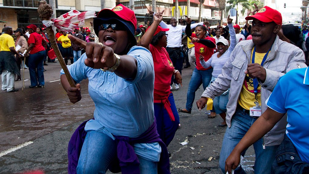 SAMWU memorandum of demands as presented to the Ga-Segonyana Local Municipality in Kuruman