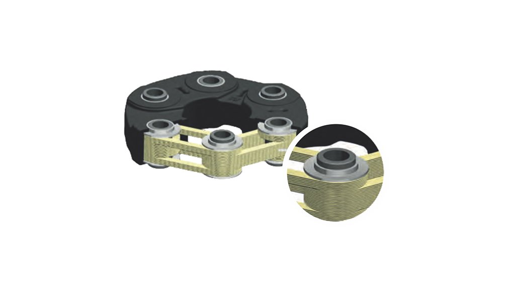 New and intergrated
Coupling with forged steel flanges