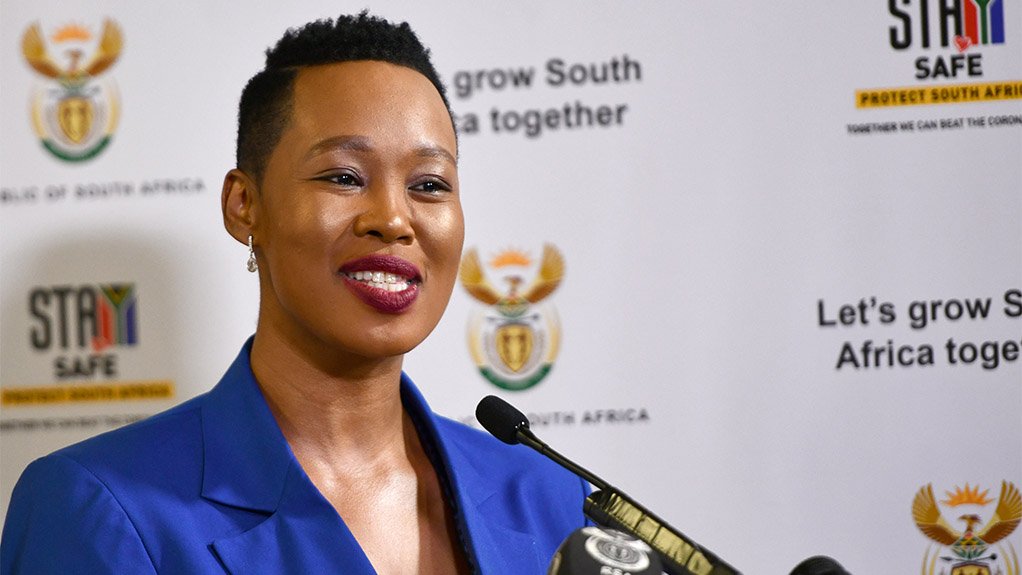 Minister of Communications and Digital Technologies, Stella Ndabeni-Abrahams