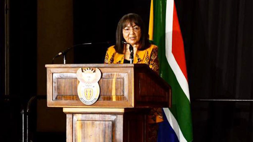 Minister of Public Works & Infrastructure, Patricia de Lille
