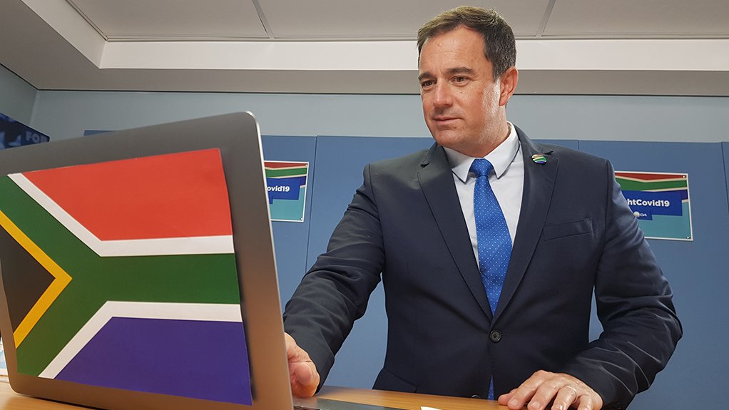 DA leader John Steenhuisen 