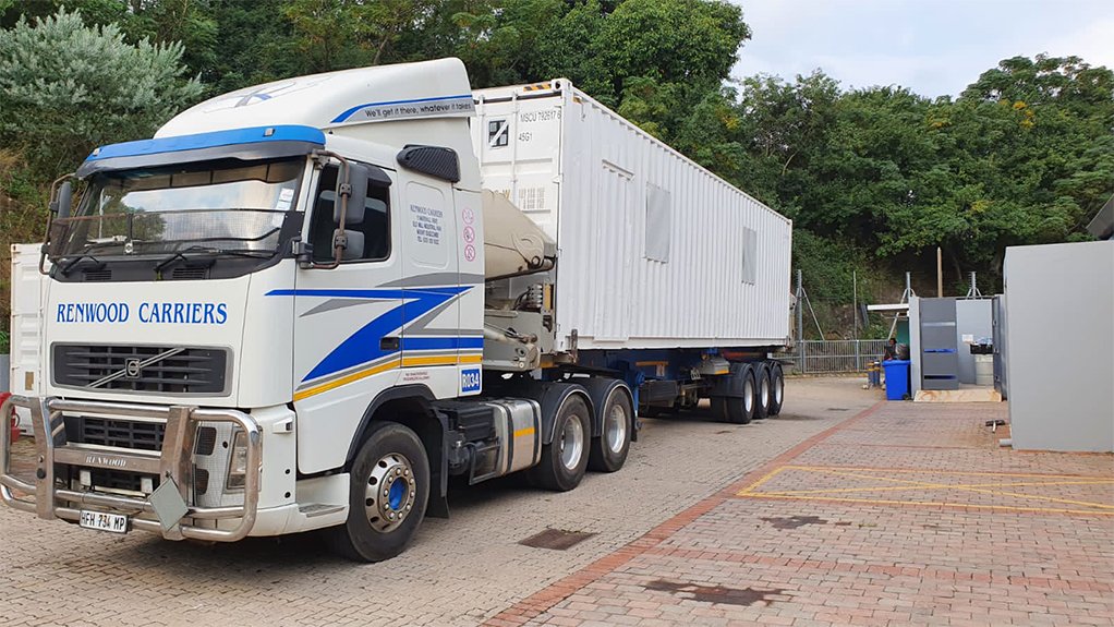 WearCheck container lab destined for Guinea