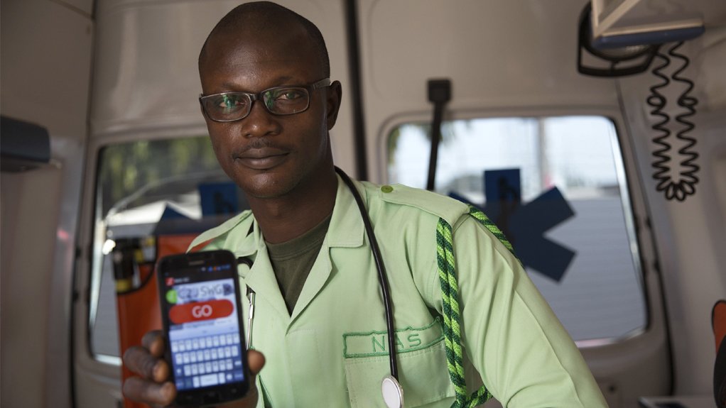 Mobile app reduces ambulance response time for patients in informal areas
