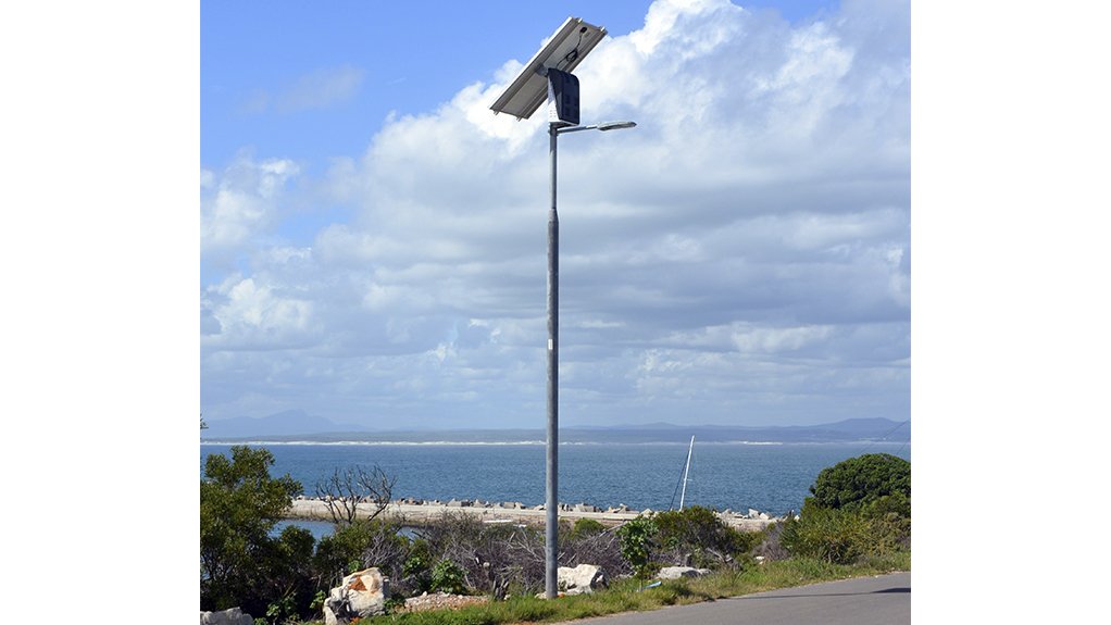 Area solar lighting solution for Hermanus Harbour