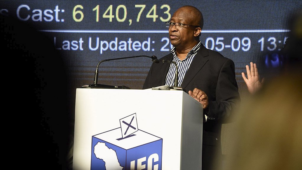 IEC chief electoral officer Sy Mamabolo