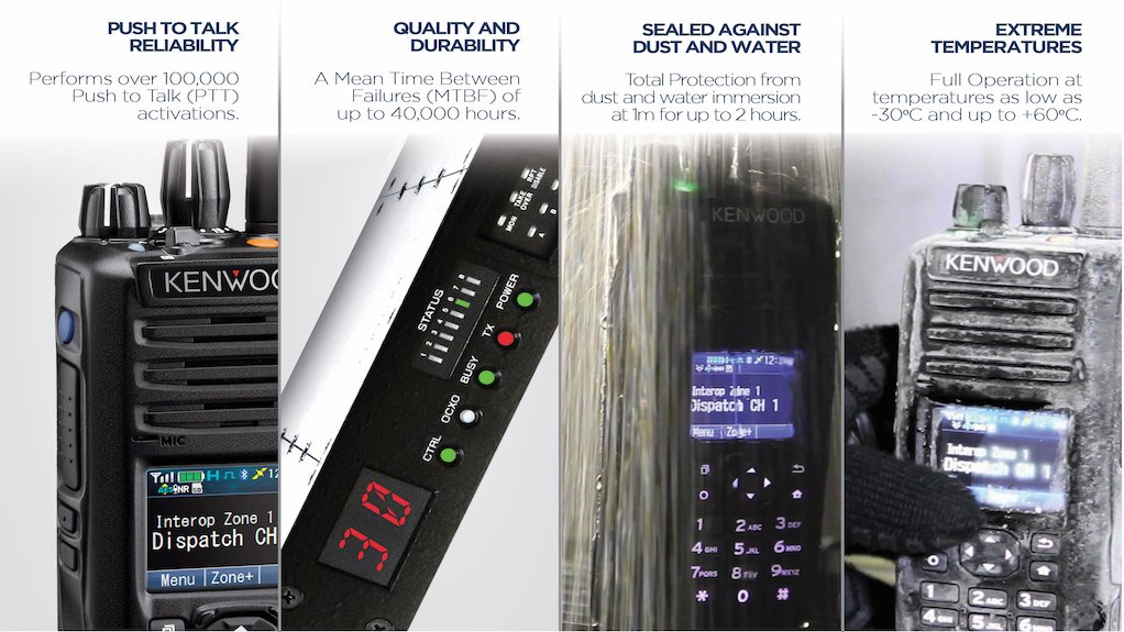 Global Communications offers the mining sector uninterrupted two-way communication with Kenwood radios