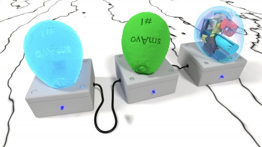 A digital rendering of UP’s smAvo enclosures and electronic components