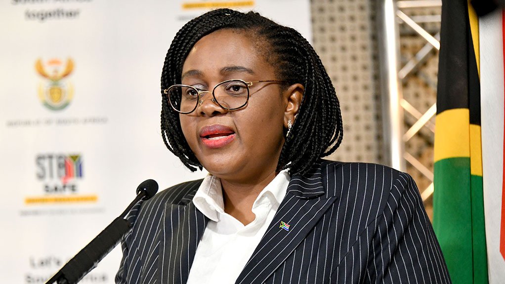 Acting Health Minister Mmamoloko Kubayi-Ngubane