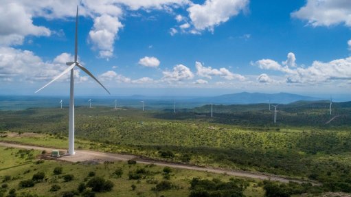 Kipeto wind farm, in Kenya