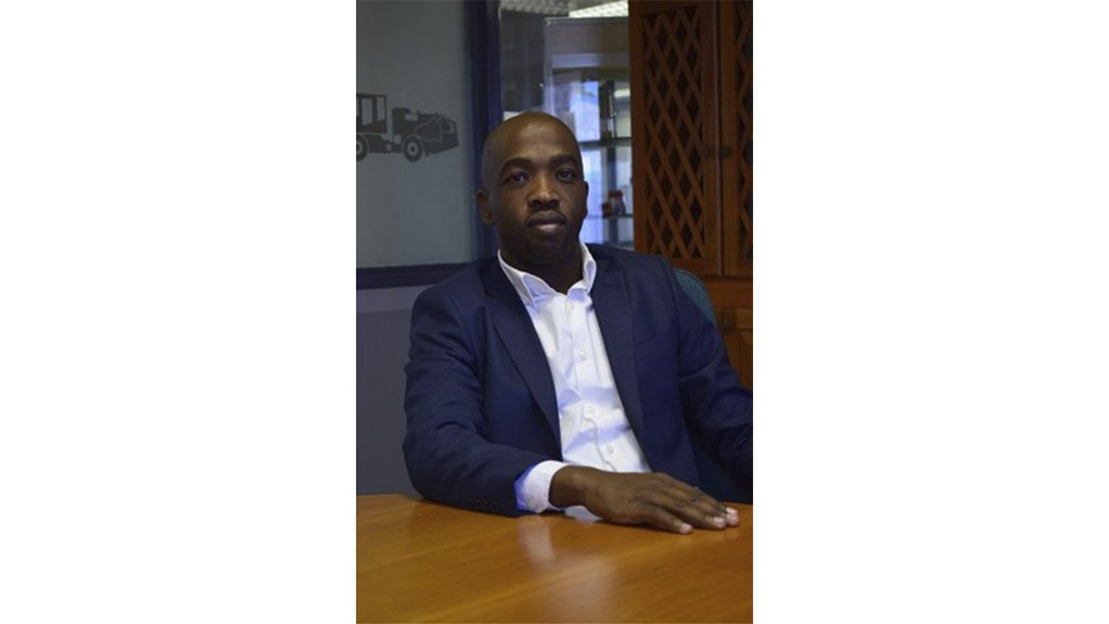 Saltiel Pule, Sandvik Mining & Rock Solutions’ business line manager for underground drilling in southern Africa