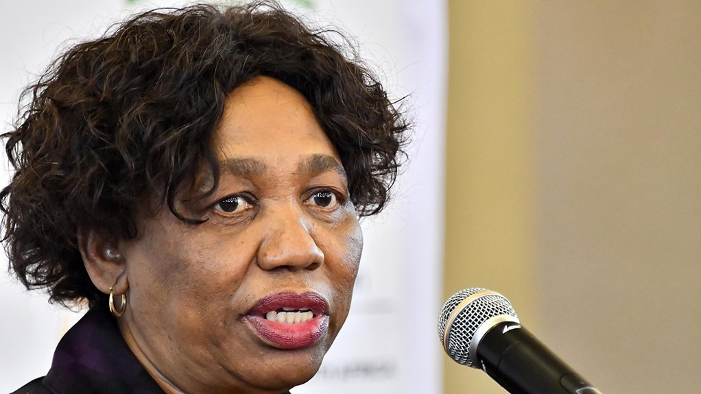 Image of South African Basic Education Minister Angie Motshekga