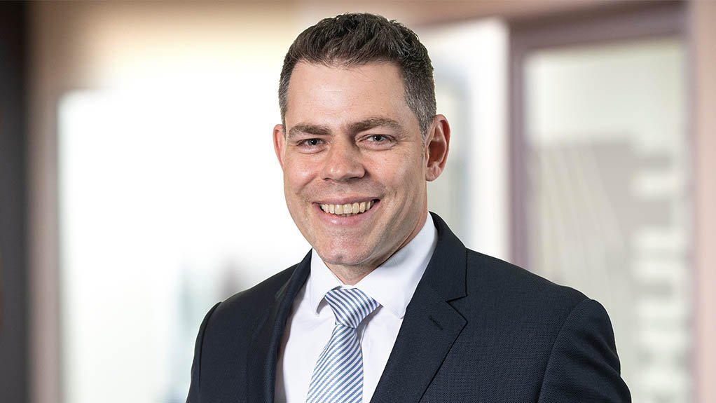 An image of Cobus Loots, the CEO of Pan African Resources
