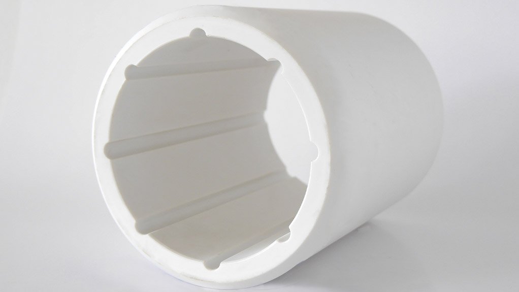 Image of a white pipe 