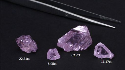 Lucara diamonds' latest fancy pink diamond recoveries, including the record-setting Boitumelo
