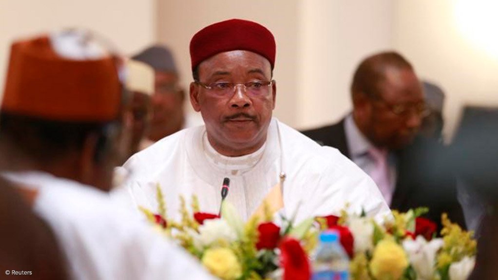 Image of the former President of Niger Issoufou Mahamadou