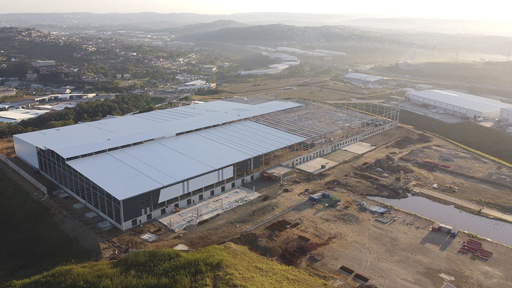 An image of Masmart warehouse progress