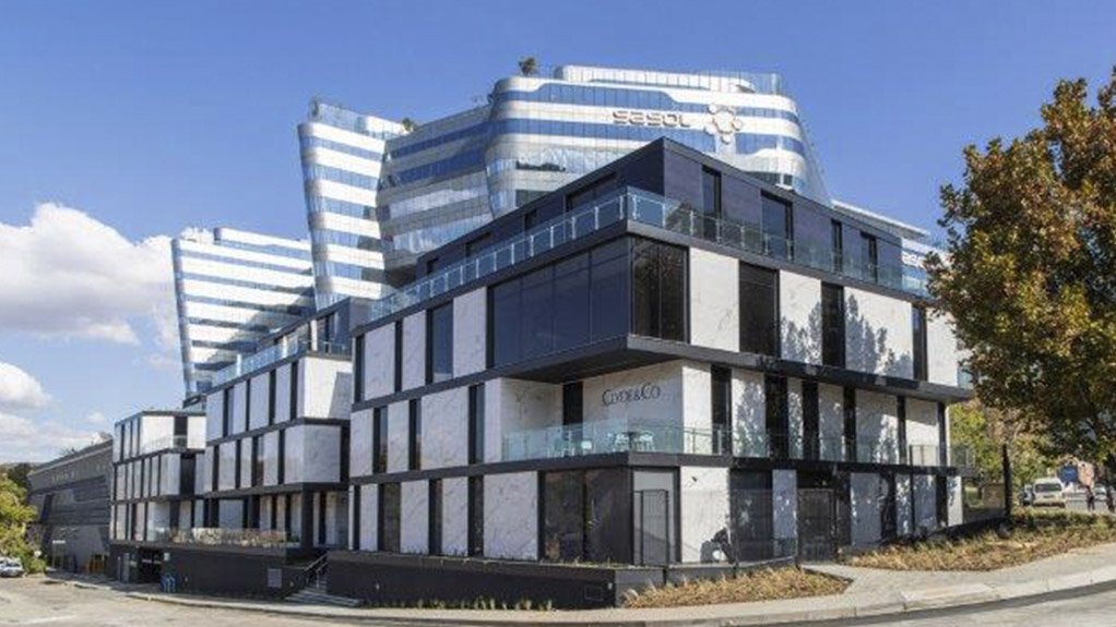 Paragon Architects transforms taxi rank into final office building in Sasol precinct