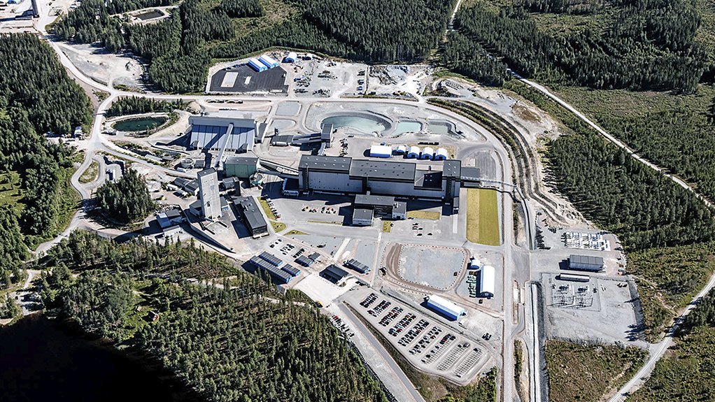 Image of Boliden Minerals' Garpenberg mine in Sweden