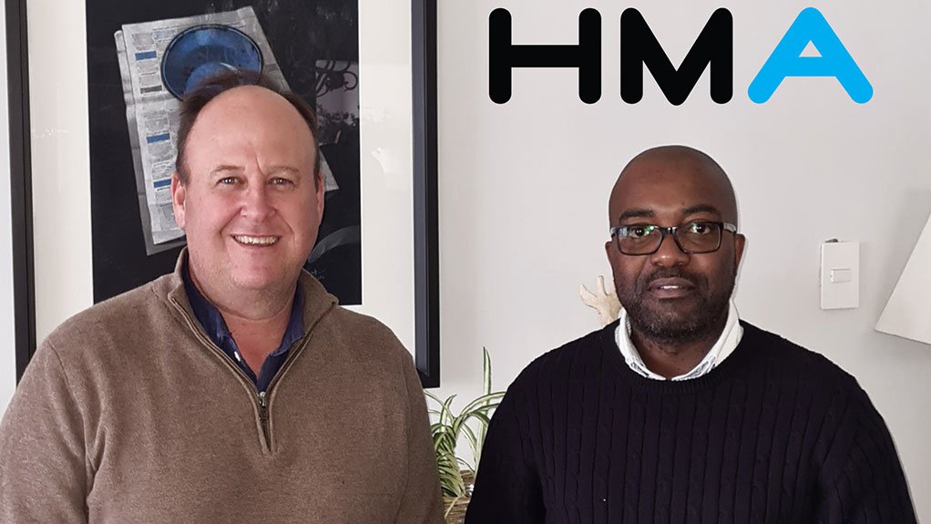 Image of George Hoffmann HMA Country Manager and Sikhosipi Shabane HMA WS Product Manager 
