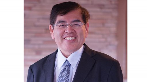 An image of former head of Toyota’s hydrogen and fuel cell strategy Professor Katsuhiko Hirose