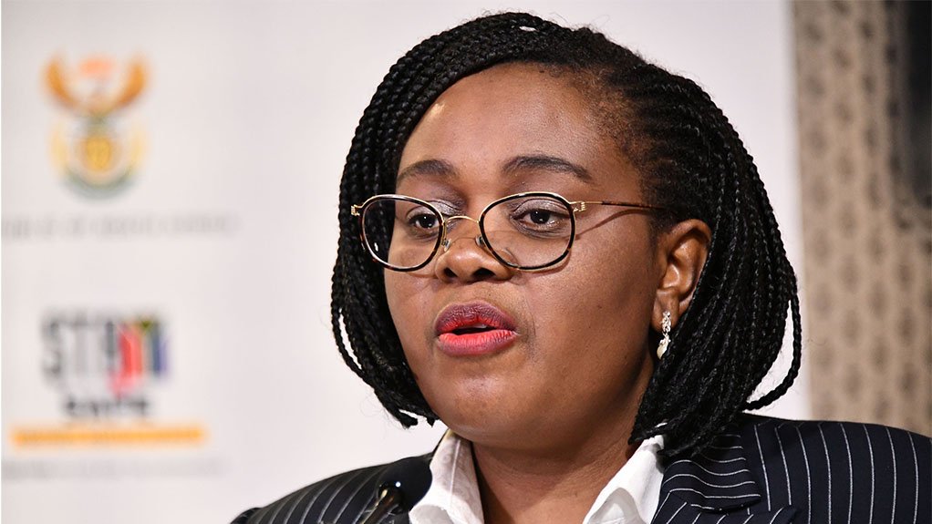 South Africa's Acting Health Minister Mmamoloko Kubayi