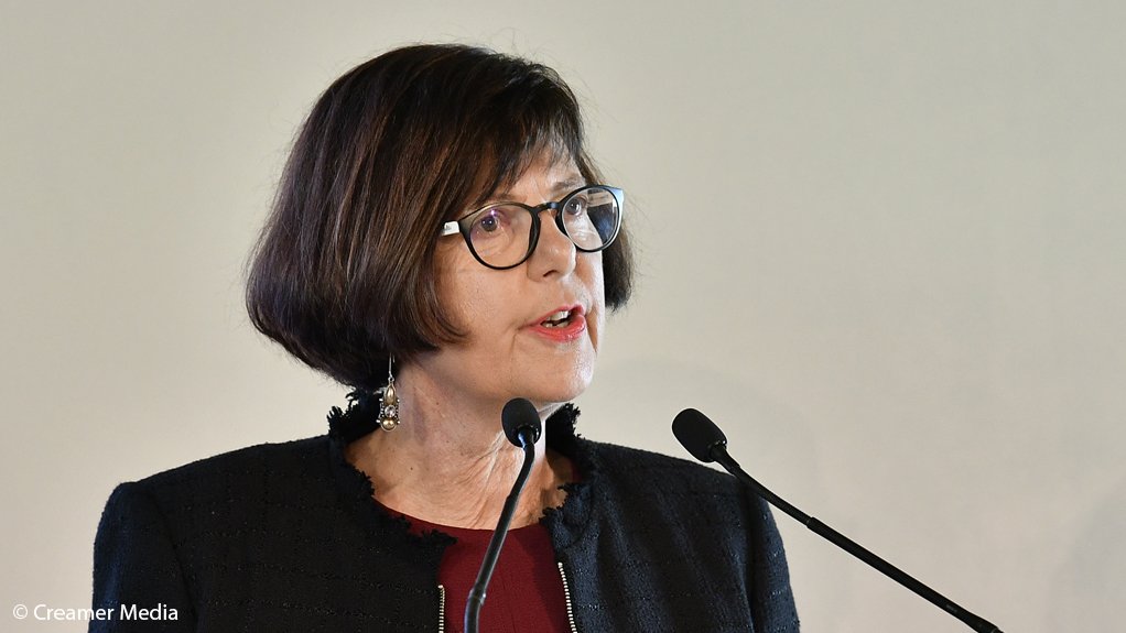 Photo of Forestry, Fisheries and the Environment Minister Barbara Creecy