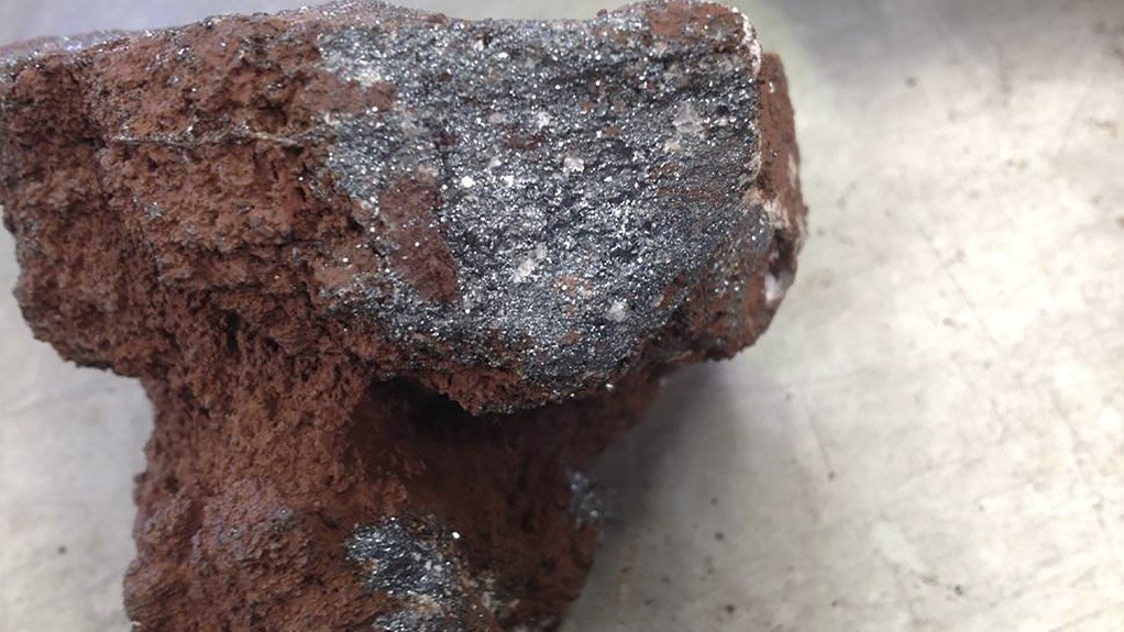 An image of a rock specimen from the Ngualla Rare-earth project