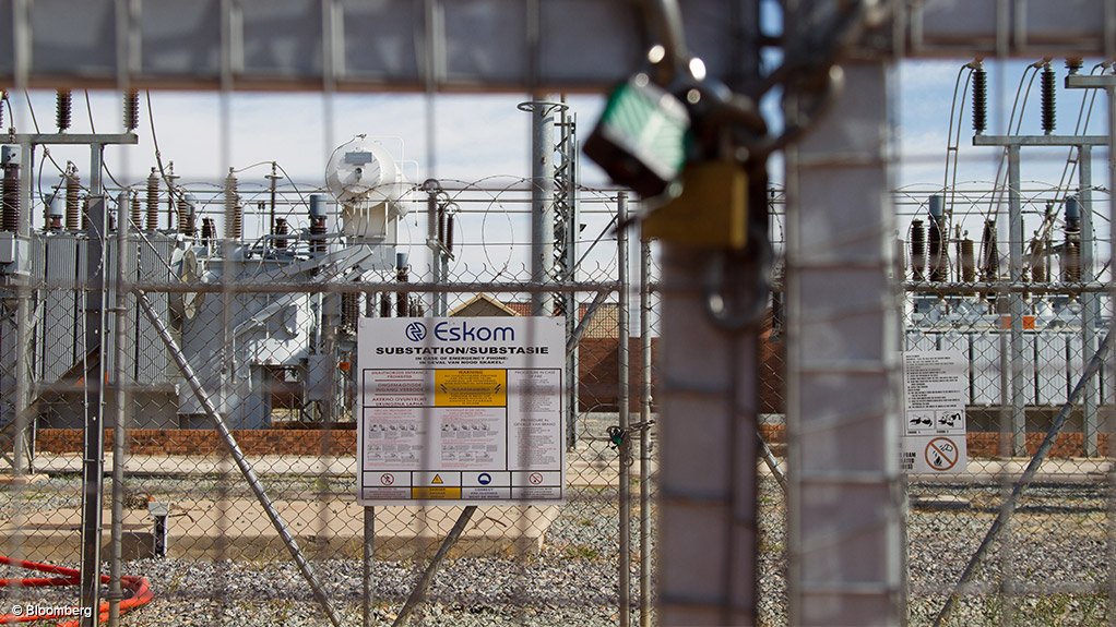 Photo of an Eskom substation