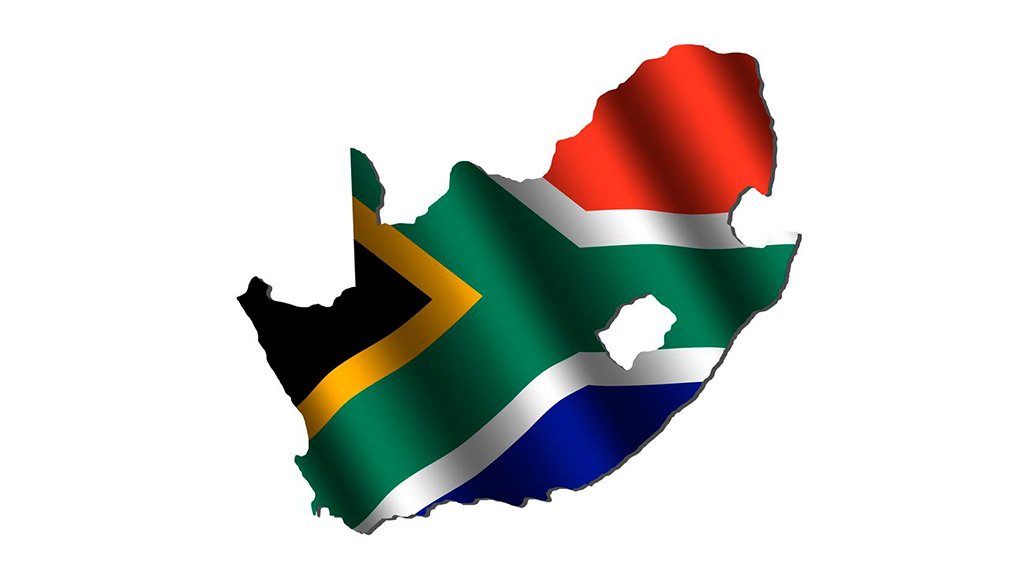 Picture of the South African flag
