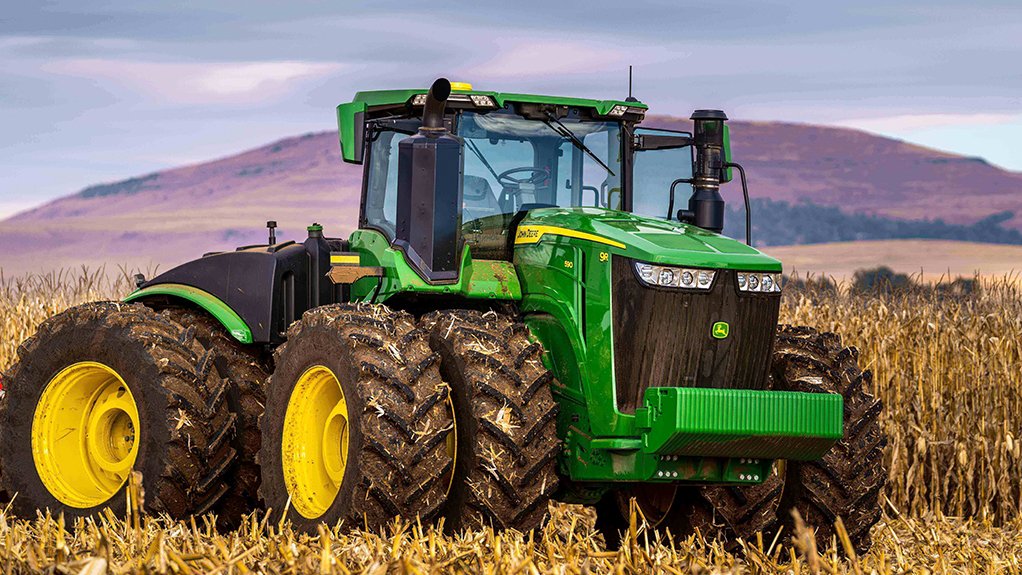 Image of the new 9R-Series tractor from John Deere