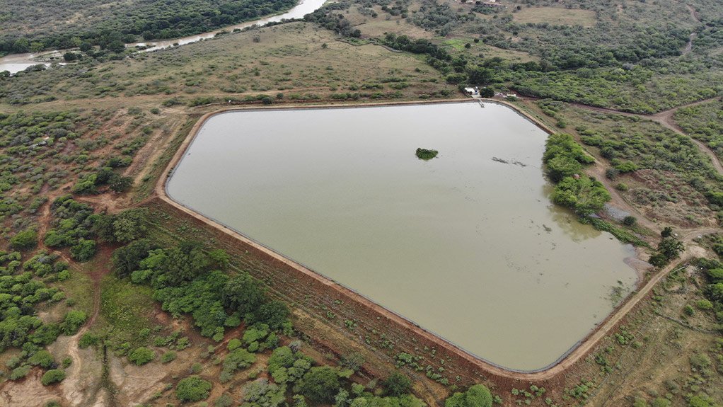 ZAC, Menar, pollution control dam in Emakhalathini, KwaZulu-Natal mine
