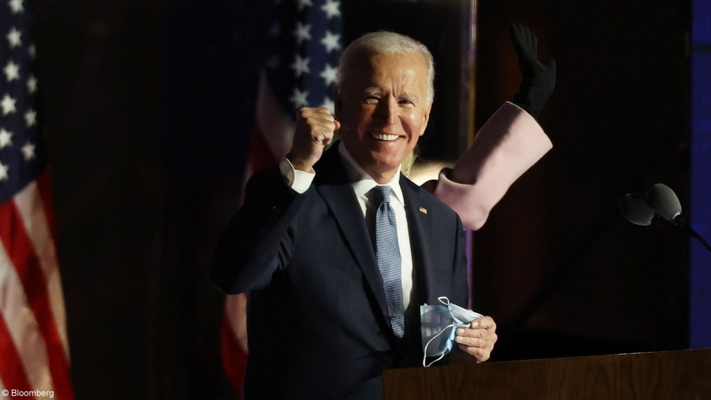 An image of US president Joe Biden 