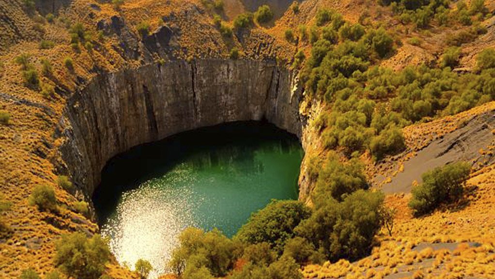 This is of a stock image of a mines pollution dam