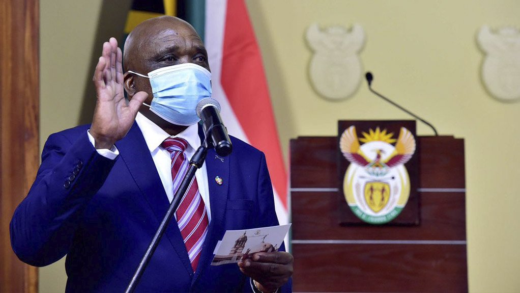 Newly appointed Health Minister Dr Joe Phaahla