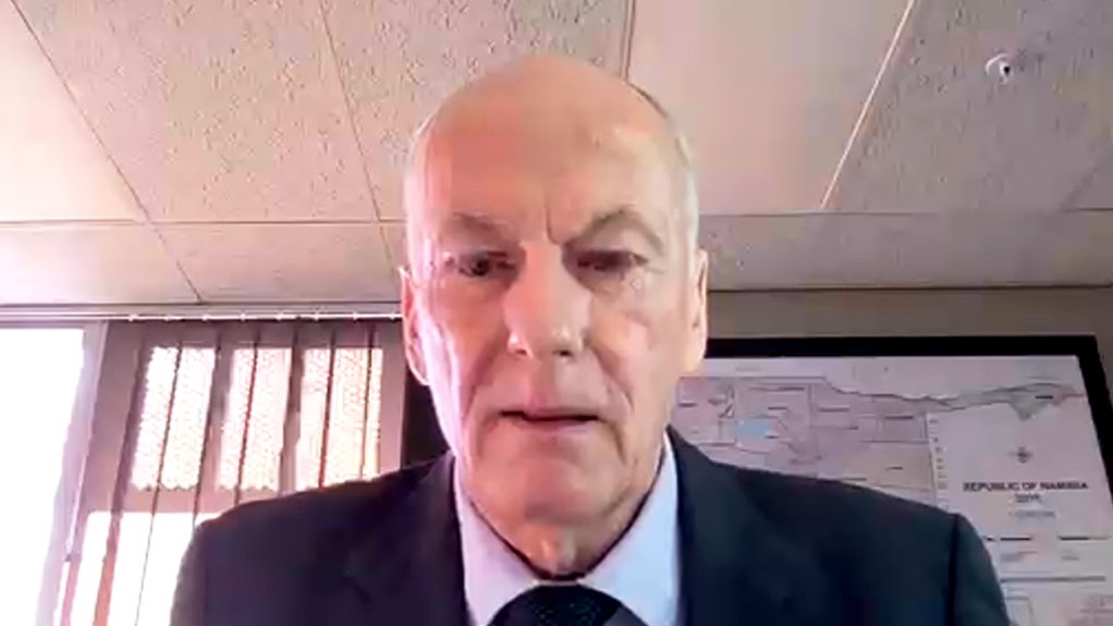 German Ambassador to Nambia Herbert Beck during Hydrogen Atlas Africa workshop